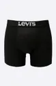 Levi's - Μποξεράκια (2-pack) μαύρο