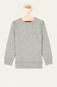 Tommy Hilfiger - Detská mikina 80-176 cm bez kapucne sivá KB0KB04137