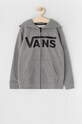 Detská mikina Vans s kapucňou sivá VN0A45AEADY1