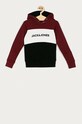 Jack & Jones - Bluza dziecięca bordowy 12173901