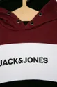Jack & Jones - Detská mikina burgundské