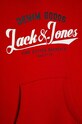 Chłopiec Jack & Jones - Bluza dziecięca 152-176 cm 12173883 czerwony