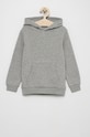 Detská mikina Name it s kapucňou sivá 13192126