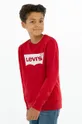 κόκκινο Παιδική μπλούζα Levi's Για αγόρια