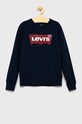 Dětská mikina Levi's bez kapuce námořnická modř 9E9079.NOS.B