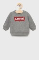 Дитяча кофта Levi's бавовна сірий 6E9079.NOS.B