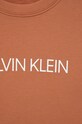 Мальчик Детская хлопковая кофта Calvin Klein Jeans IU0IU00162.9BYY оранжевый