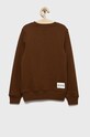 Детская хлопковая кофта Calvin Klein Jeans IU0IU00162.9BYY коричневый AA00