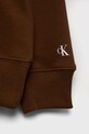 Chłopiec Calvin Klein Jeans bluza bawełniana dziecięca IU0IU00162.9BYY IU0IU00162.9BYY brązowy