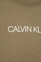 Мальчик Детская хлопковая кофта Calvin Klein Jeans IU0IU00162.9BYY зелёный