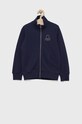 Дитяча бавовняна кофта United Colors of Benetton бавовна темно-синій 3J68C501B.G.NOS