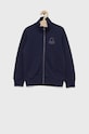 Детская хлопковая кофта United Colors of Benetton хлопок тёмно-синий 3J68C501B.G.NOS