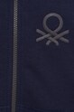 Хлопчик Дитяча бавовняна кофта United Colors of Benetton 3J68C501B.G.NOS темно-синій