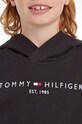 Дитяча бавовняна кофта Tommy Hilfiger KS0KS00213 чорний