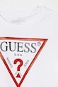 Chłopiec Guess bluza bawełniana dziecięca N73Q10.KAUG0.9BYH biały