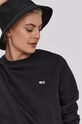 Tommy Jeans - Μπλούζα DW0DW09227.NOS μαύρο