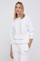Armani Exchange bluza bawełniana 8NYM01.YJ68Z.NOS biały AA00