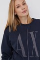 Armani Exchange bluza bawełniana 8NYM01.YJ68Z.NOS granatowy