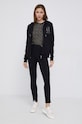 Bavlněná mikina Armani Exchange 8NYM21.YJ68Z.NOS černá AA00
