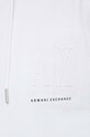 Armani Exchange pamut melegítőfelső 8NYM23.YJ68Z.NOS fehér