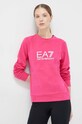 EA7 Emporio Armani bluza z elastanem fioletowy 8NTM35.TJCQZ