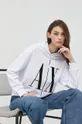 Βαμβακερή μπλούζα Armani Exchange Γυναικεία