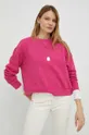 ροζ Βαμβακερή μπλούζα Marc O'Polo DENIM