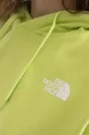 zielony The North Face bluza bawełniana Trend Crop Hoodie