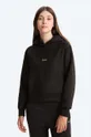 μαύρο Μπλούζα Woolrich Logo Fleece Γυναικεία
