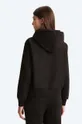 Μπλούζα Woolrich Logo Fleece μαύρο