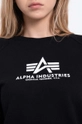 черен Суичър Alpha Industries Boxy Sweater Wmn