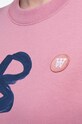 Bavlněná mikina Wood Wood Jess Sweatshirt 10112402-2424 Rose růžová 10112402.2424