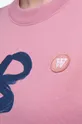 rózsaszín Wood pamut melegítőfelső Jess Sweatshirt 111242-2424 Rose
