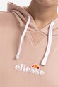 Bavlněná mikina Ellesse Daphni Oh Hoody růžová SGM14014