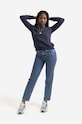 A.P.C. bluza bawełniana Sweat Item F COEAS.F27663 granatowy AA00