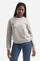 A.P.C. bluza bawełniana Sweat Item F nadruk szary COEAS.F27663