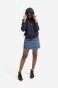 A.P.C. bluza bawełniana Hoodie Item F COEAS.F27674 granatowy AA00