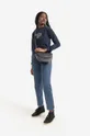 A.P.C. hanorac de bumbac Sweat Tina COEBH.F27561 bleumarin AA00