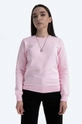 růžová Bavlněná mikina A.P.C. Sweat Skye COEBH-F27700 MARINE Dámský