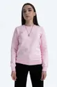 roza Bombažen pulover A.P.C. Sweat Skye Ženski