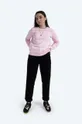 Βαμβακερή μπλούζα A.P.C. Sweat Skye ροζ
