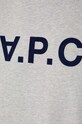 A.P.C. cotton sweatshirt Sweat Viva COECQ.F27644 gray