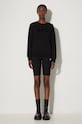 Pamučna dukserica A.P.C. Sweat Viva COECQ.F27644 crna AA00