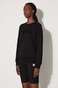 A.P.C. bluza bawełniana Sweat Viva czarny COECQ.F27644