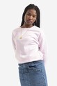 Бавовняна кофта A.P.C. Sweat Annie бавовна рожевий COEIP.F27623