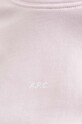 Бавовняна кофта A.P.C. Sweat Annie рожевий COEIP.F27623