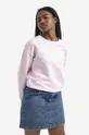 Bavlnená mikina A.P.C. Sweat Annie COEIP-F27623 ROSE PALE Dámsky