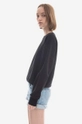 A.P.C. bluza bawełniana Sweat Annie czarny