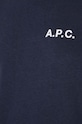 A.P.C. bluza bawełniana Bluza A.P.C. Sweat Shelley COETM.F27693 granatowy