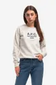 A.P.C. cotton sweatshirt Sweat Tina COEZD-F27561 MARINE Women’s